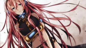 Cute Anime Girl With Pink Long Hair cute anime wallpaper