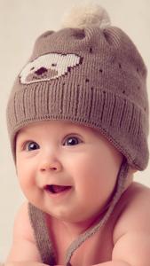 Cute Baby With A Bonnet cute wallpaper