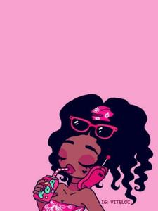 Cute Black Girl Inspired Artwork cute black girl wallpaper