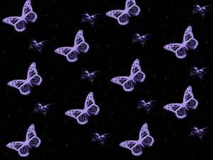 Cute Black Purple Butterfly Pattern cute black wallpaper
