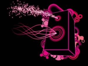 Cute Black Speaker Digital Art cute black wallpaper