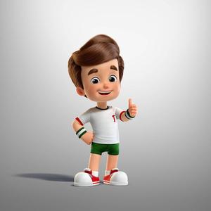 Cute Boy Cartoon 3D cute boy cartoon wallpaper