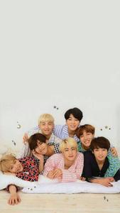 Cute BTS Group Lying Down To Sleep cute bts group wallpaper