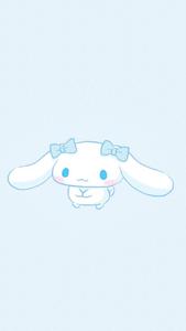 Cute Cinnamoroll With Ribbons  Wallpaper