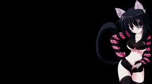 Cute Dark Anime Cat Girl cute dark anime wallpaper