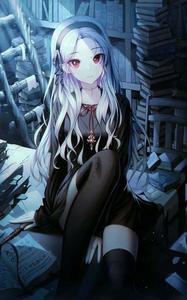 Cute Dark Anime Girl Gothic Dress cute dark anime wallpaper