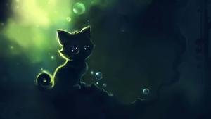 Cute Dark Cat cute dark wallpaper