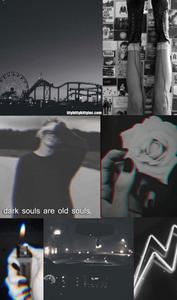 Cute Dark Collage cute dark wallpaper
