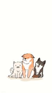 Cute Dogs Aesthetic Drawing aesthetic drawings wallpaper