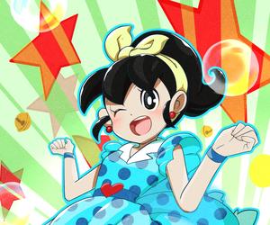 Cute Doraemon Shizuka Polka Dots Dress cute doraemon wallpaper
