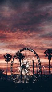 Cute Ferris Wheel Aesthetic Phone cute aesthetic phone wallpaper