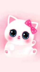 Cute Girly Cat cute girly wallpaper