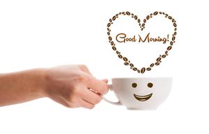 Cute Good Morning Cup good morning wallpaper