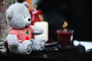 Cute Gray Teddy Bear cute wallpaper