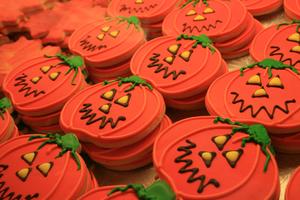 Cute Halloween Pumpkin Cookies halloween wallpaper