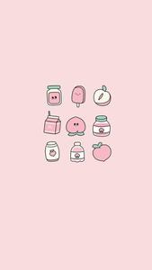 Cute Kawaii Food Aesthetic Phone cute aesthetic phone wallpaper