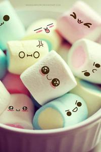 Cute Marsmallow For Girl Phone Display girl phone wallpaper