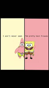 Cute Matching Best Friend SpongeBob And Patrick cute matching best friend wallpaper