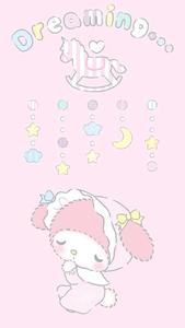 Cute My Melody Sleeping cute my melody wallpaper