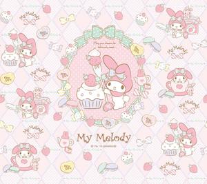 Cute My Melody With A Strawberry Cupcake cute my melody wallpaper