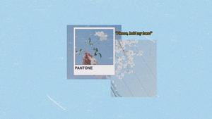 Cute Pastel Blue Aesthetic Grainy Vintage cute pastel blue aesthetic wallpaper
