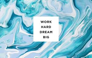Cute Pastel Blue Aesthetic Ink Fluid cute pastel blue aesthetic wallpaper