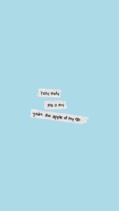 Cute Pastel Blue Aesthetic Love Letter cute pastel blue aesthetic wallpaper