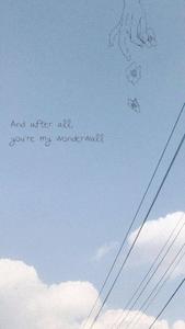 Cute Pastel Blue Aesthetic Sky And Clouds cute pastel blue aesthetic wallpaper