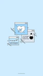 Cute Pastel Blue Aesthetic Vintage Design cute pastel blue aesthetic wallpaper