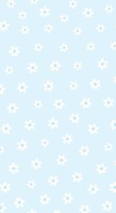 Cute Pastel Blue Aesthetic White Flowers cute pastel blue aesthetic wallpaper