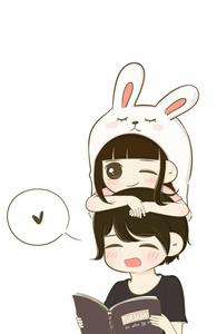 Cute Playful Cartoon Couple cute couple cartoon wallpaper
