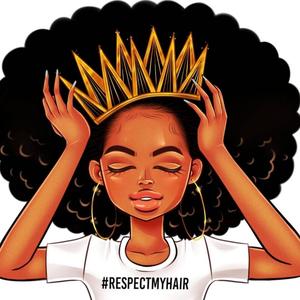 Cute Queenly Black Girl Art cute black girl wallpaper