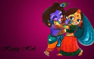 Cute Radha Krishna Maroon Background cute radha krishna wallpaper