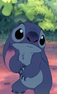 Cute Stitch With Big Black Eyes cute stitch wallpaper