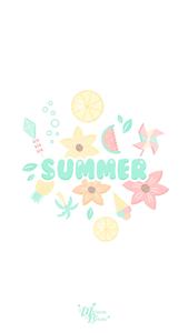 Cute Summer Art cute summer wallpaper