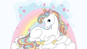 Cute Unicorn Aesthetic Girly aesthetic girly wallpaper