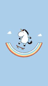 Cute Unicorn Sticker Aesthetic Phone cute aesthetic phone wallpaper