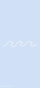 Cute Wave Design Aesthetic Phone cute aesthetic phone wallpaper