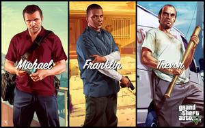 Dare to join the fast paced and thrilling world of GTA 5 gta 5 wallpaper