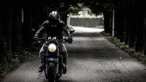 Dark 4K Bike With Rider 4k bike wallpaper