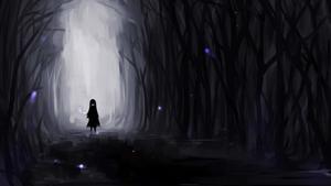 Dark Aesthetic Anime Pfp Forest dark aesthetic anime pfp wallpaper