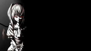 Dark Aesthetic Anime Pfp Grinning Girl dark aesthetic anime pfp wallpaper