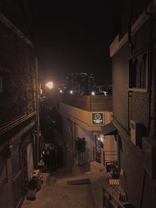 Dark Aesthetic Downhill Street Picture dark aesthetic wallpaper