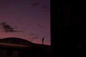 Dark Aesthetic Man Silhouette Picture dark aesthetic wallpaper