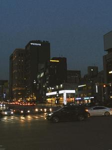 Dark Aesthetic Night City Road Picture dark aesthetic wallpaper