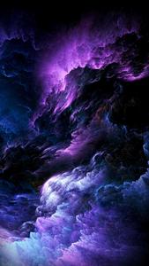 Dark Aesthetic Purple Clouds Picture dark aesthetic wallpaper