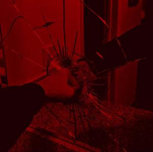 Dark Aesthetic Red Broken Glass Picture dark aesthetic wallpaper