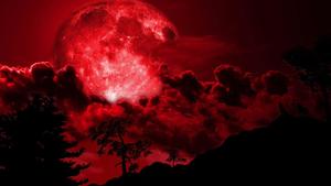Dark Aesthetic Red Sky Picture dark aesthetic wallpaper
