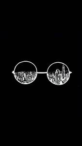 Dark Aesthetic Skyscrapers Glasses dark aesthetic wallpaper