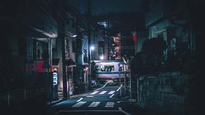 Dark Aesthetic Street Picture dark aesthetic wallpaper